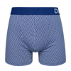 Blue & Grey Men's Patterned Trunks