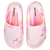 Pink Marble Women's Platform Slides