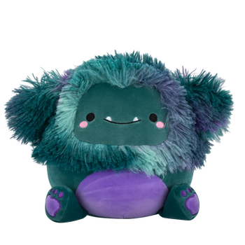 Squishmallows JT the Dark Teal Bigfoot with Purple Belly, 20 cm