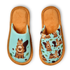 Kids' Slippers Squirrel in the Woods