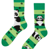Regular Socks Panda & Stripes