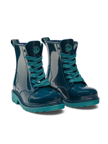 Emerald Blue Kids' Rain Boots