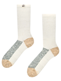Beige & Grey Alpaca Socks