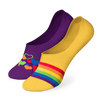 No Show Socks Multicolor Love