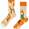 Warm Socks Fox with Scarf