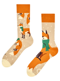 Warm Socks Fox with Scarf
