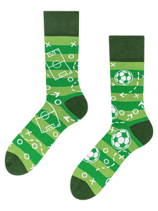 Bamboo Regular Socks Football Pitch