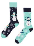 Warm Socks Joyful Snowman