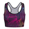 Gym Top Abstract Flowers
