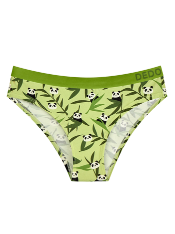 Women's Modal Briefs Pandas & Bamboo