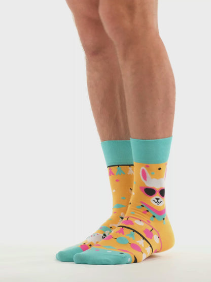 Regular Socks Cool Llama