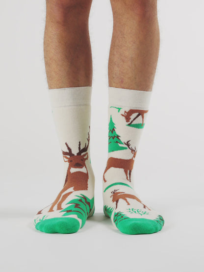 Warm Socks Majestic Deer