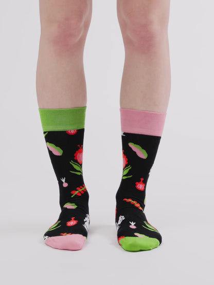 Bamboo Regular Socks Folk Garden