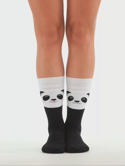 Warm Socks Happy Panda