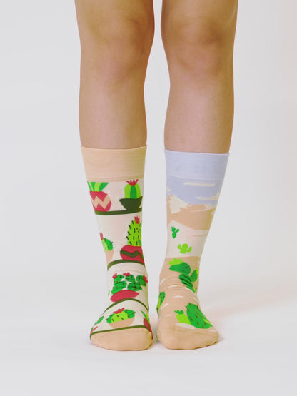 Regular Socks Cactus Love